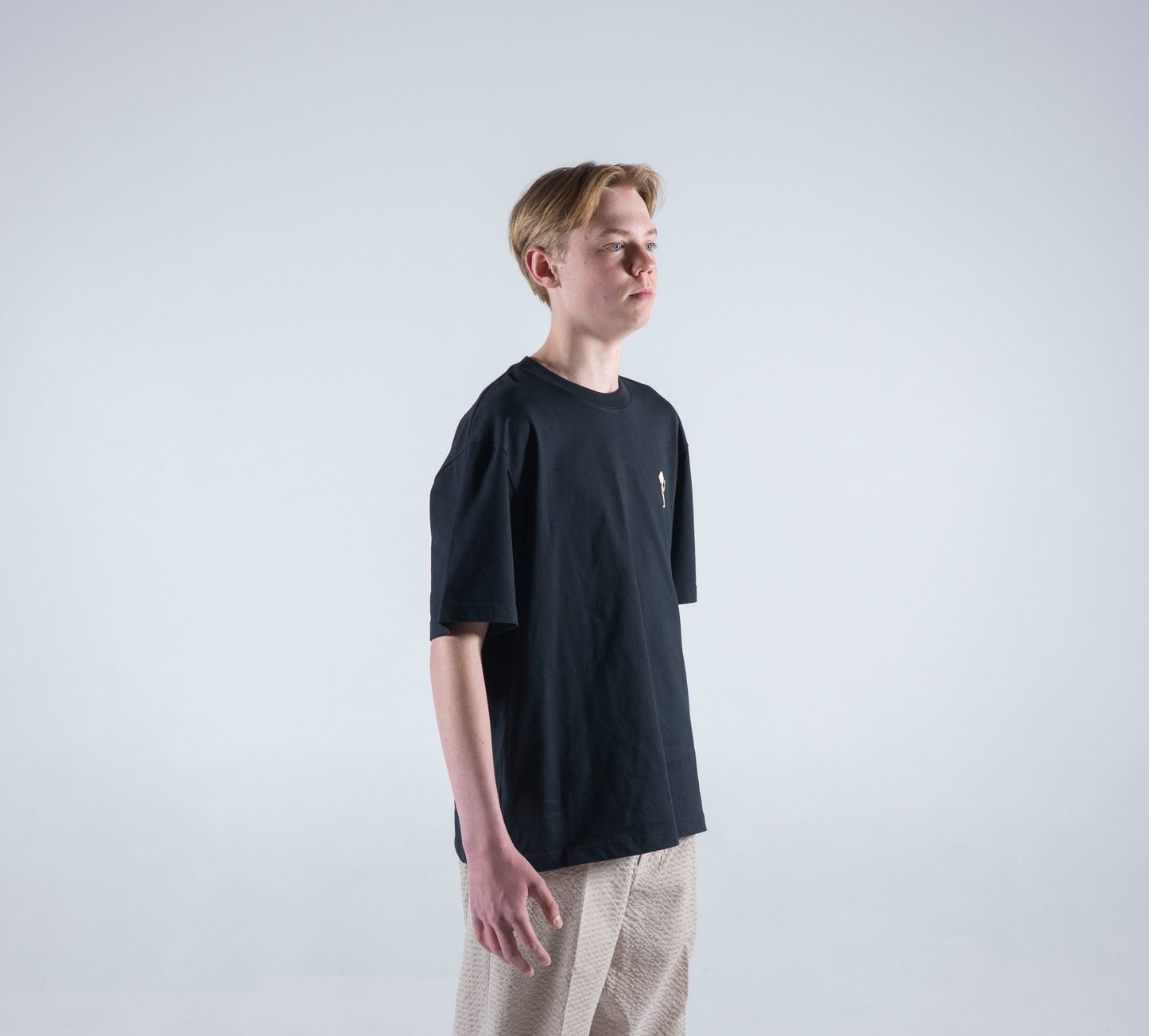 "Sip & Smile" Black Tee